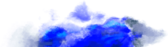 floating pink cloud